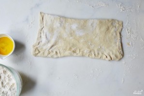 Сырные палочки из слоеного теста - фото шаг 4