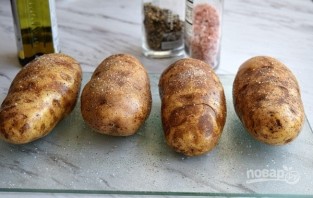 Запеченная картошка в кожуре - фото шаг 5