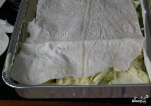 Слоеный пирог из лаваша - фото шаг 2