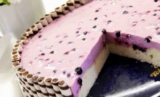 Чернично-йогуртовый торт - фото шаг 4