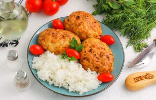 Котлеты из куриной грудки в духовке - фото шаг 10