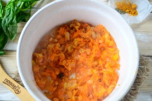 Томатный суп из печки с базиликом - фото шаг 5
