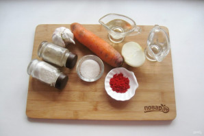 Салат с морковью по-корейски - фото шаг 1