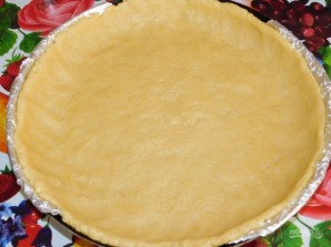 Брусничный пирог в сырно-сметанной заливке - фото шаг 2