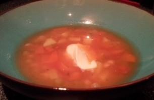 Фасолевый суп в мультиварке "Редмонд" - фото шаг 4