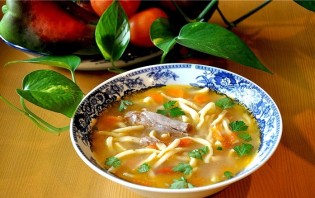 Суп из баранины с вермишелью - фото шаг 4