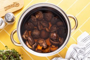 Шиитаке по-корейски - фото шаг 2