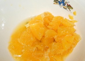 Салат с креветками и апельсином - фото шаг 2