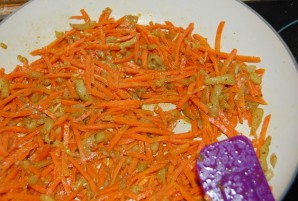 Салат из фунчозы с морковью - фото шаг 7