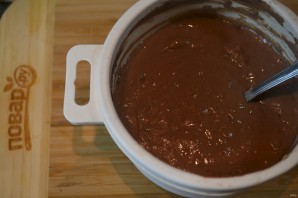 Шоколадные оладушки за 5 минут - фото шаг 2