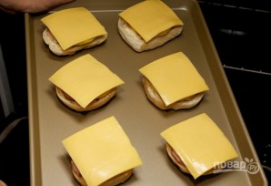 Запеченные бутерброды - фото шаг 4