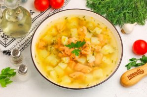 Суп из красной рыбы - фото шаг 7