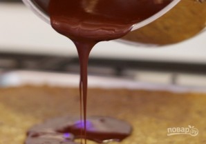 Овсяный десерт с вишней и шоколадом - фото шаг 7