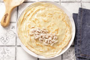 Блинчики с курицей - фото шаг 13