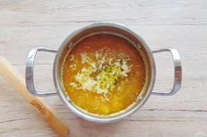 Армянский суп с чечевицей