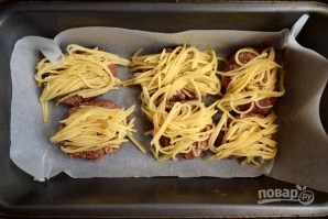 Колючие котлеты из картофеля и свинины - фото шаг 3