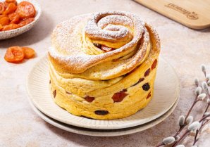 Кулич "Краффин" без яиц - фото шаг 21