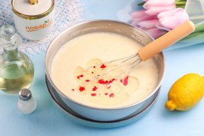 Блинный торт "Роза" - фото шаг 5