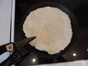 Лепешки с сыром на кефире на сковороде - фото шаг 12