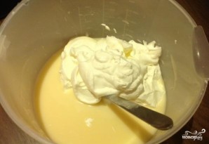 Торт йогуртовый с фруктами - фото шаг 10