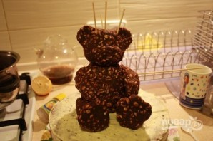 Торт с мишками Тедди - фото шаг 5