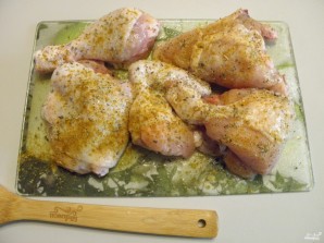 Курица на соли кусочками - фото шаг 2