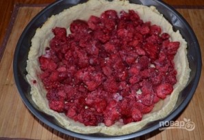 "Цветаевский пирог" с замороженными ягодами - фото шаг 5