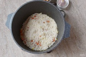 Овощной плов - фото шаг 5