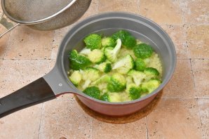 Птитим с курицей и брокколи - фото шаг 9