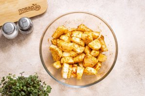 Ямс запеченный в духовке - фото шаг 7