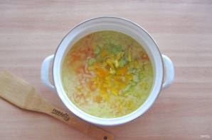 Овощной суп с цветной капустой и сельдереем - фото шаг 8