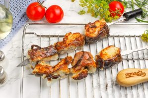 Шашлык из сома - фото шаг 6