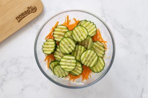 Диетический салат из капусты - фото шаг 4