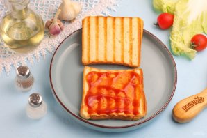 Сэндвич с индейкой - фото шаг 5