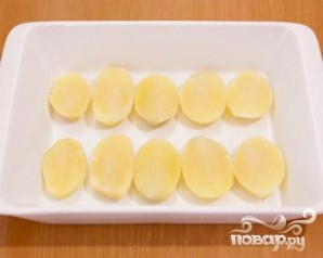 Картофель, запеченный с помидорами и сыром - фото шаг 4