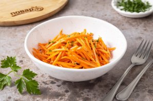 Салат из моркови как в столовой - фото шаг 6