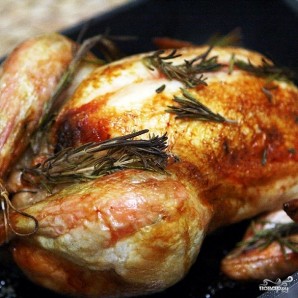 Новогодний цыпленок с финиками - фото шаг 5