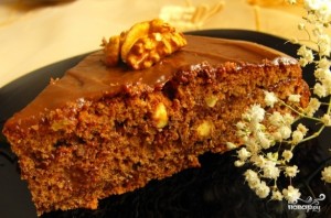 Шоколадно-ореховый торт - фото шаг 6