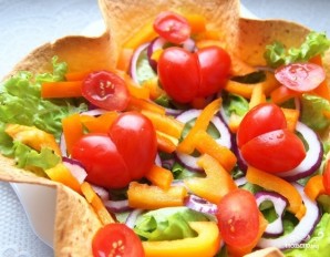 Овощной салат с бальзамическим уксусом - фото шаг 2