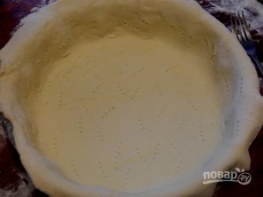 Открытый пирог с сайрой - фото шаг 6