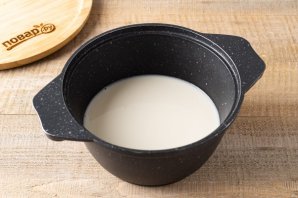 Рисовая каша на овсяном молоке - фото шаг 3