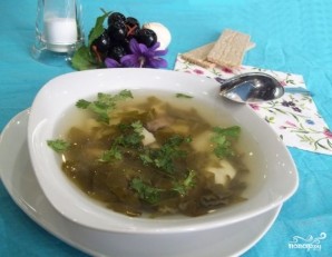 Суп из щавеля с рисом - фото шаг 9