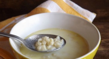 Молочный суп с клецками - фото шаг 9