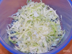 Зеленый овощной салат - фото шаг 1
