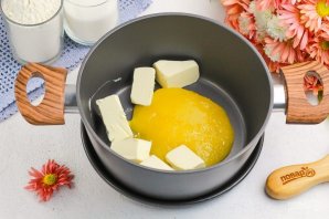 Заварной медовый торт - фото шаг 2