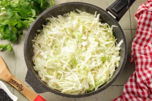 Быстрый пирог с капустой - фото шаг 3