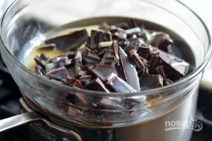 Шоколадная помадка с орехами - фото шаг 2