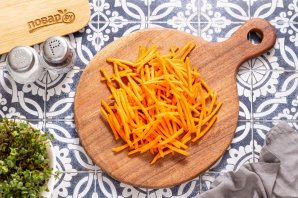 Рис с морковью и луком - фото шаг 2