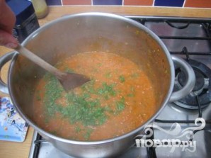 Суп с помидорами, кабачками и луком - фото шаг 6