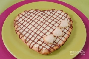 Пирог с белым шоколадом на День Валентина - фото шаг 9